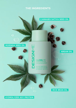 DESIGNME-Gloss Me Hydrating Shampoo-50ml