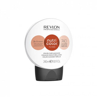 REVLON-Revlon Professional Nutri Color Creme 740 - Light Copper-270ml